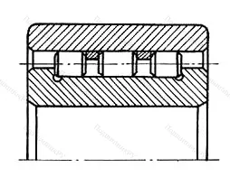 Подшипник  5362972 размер 360x480x160 от производителя  ГПЗ-1