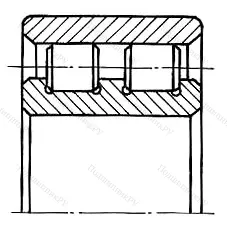 Подшипник  4202192 размер 460x680x218 от производителя  ГПЗ-9