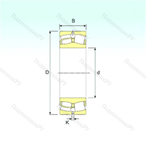 Подшипник роликовый радиальный самоцентрирующийся 22244