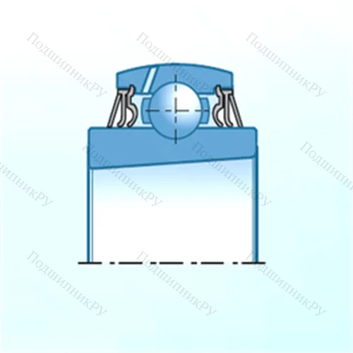 Подшипник шариковый радиальный UK 215D 1