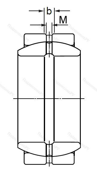 Шарнирный подшипник GE 40 ES в Казани