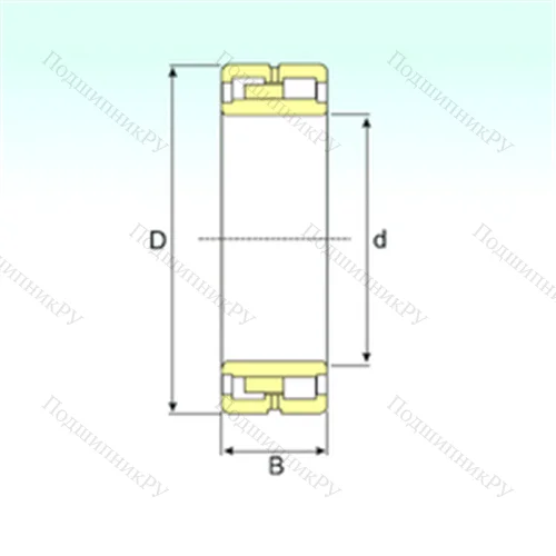 Подшипник роликовый радиальный NNU 41/560 M/W 33 от производителя  ISB