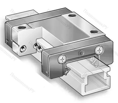 Каретка коррозионностойкая, двухрядная KWEM 15-G 2-G 2-B-V 0 в Казани
