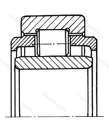 Модификация подшипника 6-2672832Р5У1 размер 160x200x24/30 от производителя  ГПЗ-4