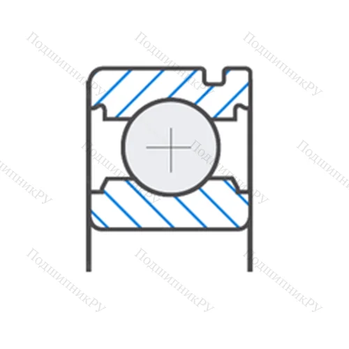 Подшипник шариковый радиальный AB 44049S 01