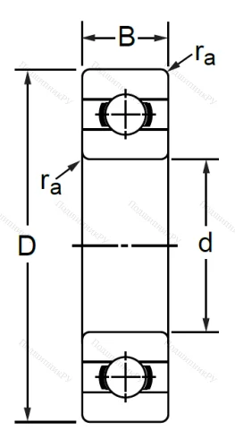 Дюймовый шариковый подшипник RLS 9 (LJ 1.1/8) в Казани