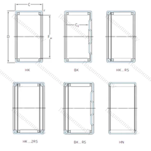Подшипник игольчатый радиальный HN 3520