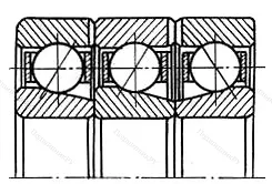 Подшипник 71908ACD/PA 9AQB размер 40x62x48 от производителя  SKF
