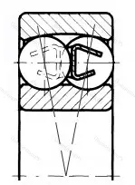 Модификация подшипника 1505Л размер 25x52x18