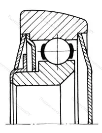 Модификация подшипника 260703КУ размер 17x62x20/24 от производителя  ГПЗ-1