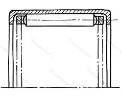 Модификация подшипника 134901Е размер 12x18x12 ГОСТ 520-89 от производителя  ЕПК