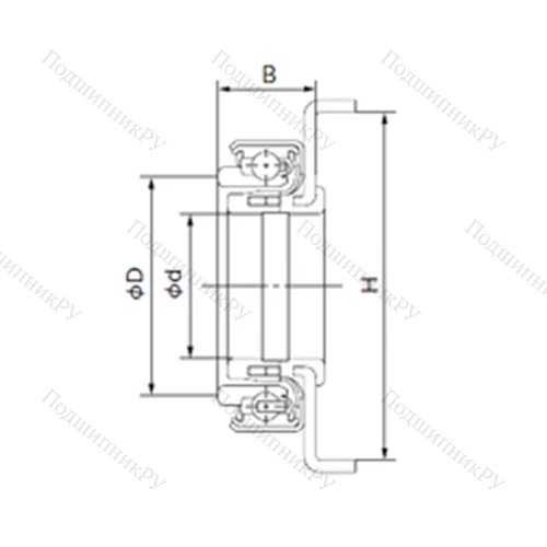 Подшипник шариковый 47SCRN 40P