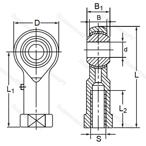 Шарнирная головка PHS 22 L в Казани