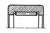 Подшипник  RNA 4872 (4024872) размер 390x440x80 от производителя  SKF