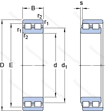 Подшипник NN 3021 TN 9/SP в Казани