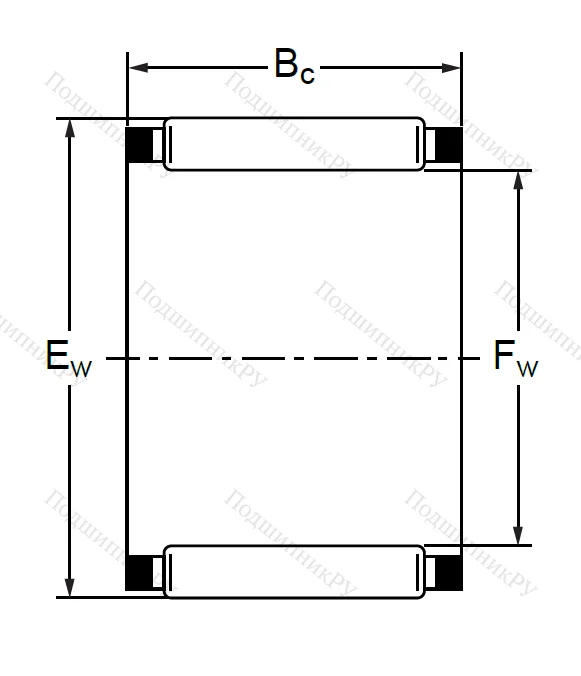 Подшипник K 48x53x24 (KT) в Казани