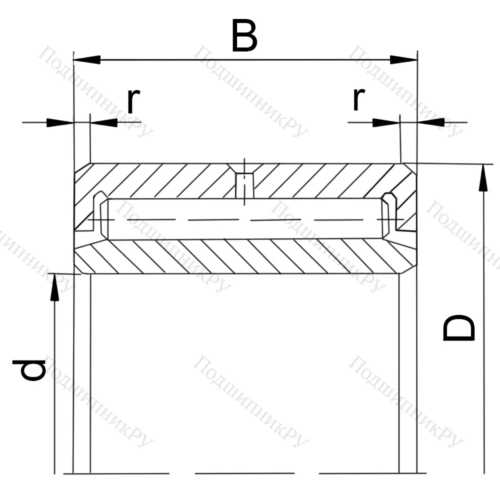 Подшипник 4074904 (NAV 4904) в Казани