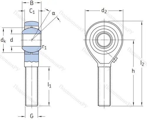 Шарнирная головка POS 8 L в Казани