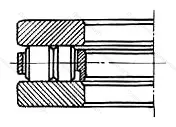 Подшипник  89307 (9889307) размер 35x68x20 от производителя  SKF