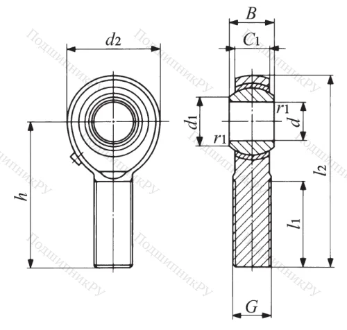 Шарнирная головка POS 25 L в Казани