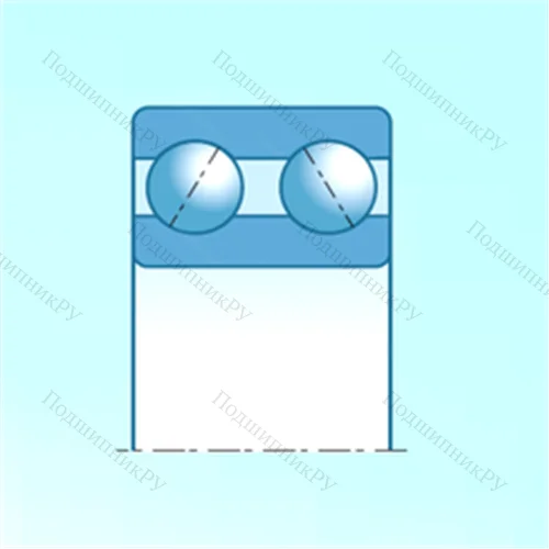Подшипник шариковый радиально-упорный A-2J-DF