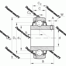Подшипник GYE 30-KRR-B в Казани