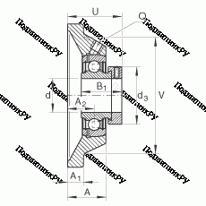 Подшипник PCJ 45 в Казани